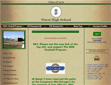 Tablet Screenshot of niwot79.com